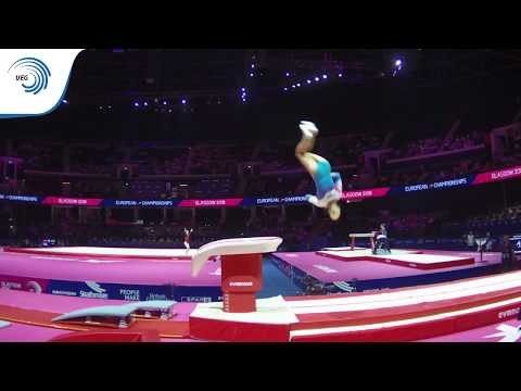 Wiktoria LOPUSZANSKA (POL) - 2018 Artistic Gymnastics Europeans, qualification vault