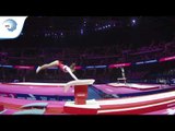 Linda TUGARINOVA (LAT) - 2018 Artistic Gymnastics Europeans, qualification vault