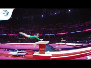 Meaghan SMITH (IRL) - 2018 Artistic Gymnastics Europeans, qualification vault