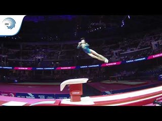 Silviana SFIRINGU (ROU) - 2018 Artistic Gymnastics Europeans, junior vault final