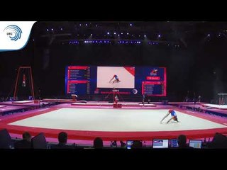 Vahagn DAVTYAN (ARM) - 2018 Artistic Gymnastics Europeans, qualification floor