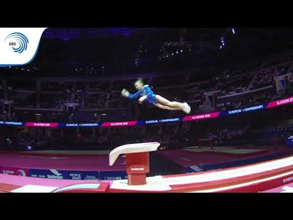Olga ASTAFEVA (RUS) - 2018 Artistic Gymnastics Europeans, junior vault final