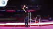 Ksenia KLIMENKO (RUS) - 2018 Artistic Gymnastics European Champion, junior bars