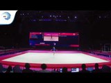 Olga ASTAFEVA (RUS) - 2018 Artistic Gymnastics Europeans, junior floor final