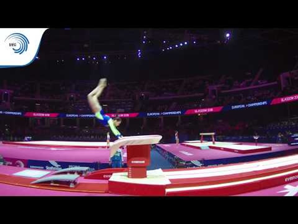 Tjasa KYSSELEF (SLO) - 2018 Artistic Gymnastics Europeans, qualification vault
