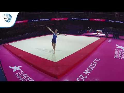 Joakim LENBERG (SWE) - 2018 Artistic Gymnastics Europeans, junior qualification floor