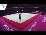 Vladyslav HRYNEVYCH (UKR) - 2018 Artistic Gymnastics Europeans, junior qualification floor