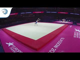 Sergei NAIDIN (RUS) - 2018 Artistic Gymnastics Europeans, junior qualification floor