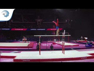Gagik KHACHIKYAN (ARM) - 2018 Artistic Gymnastics Europeans, junior qualification parallel bars