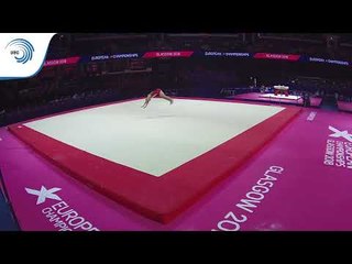 Edgards CUDOVSKIS (LAT) - 2018 Artistic Gymnastics Europeans, junior qualification floor