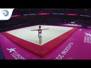 Krisztofer MESZAROS (HUN) - 2018 Artistic Gymnastics Europeans, junior qualification floor