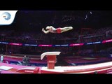 Konstantin KUZOVKOV (GEO) - 2018 Artistic Gymnastics Europeans, vault final