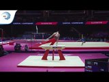 Vladimir HANTOV (BUL) - 2018 Artistic Gymnastics Europeans, junior qualification pommel horse