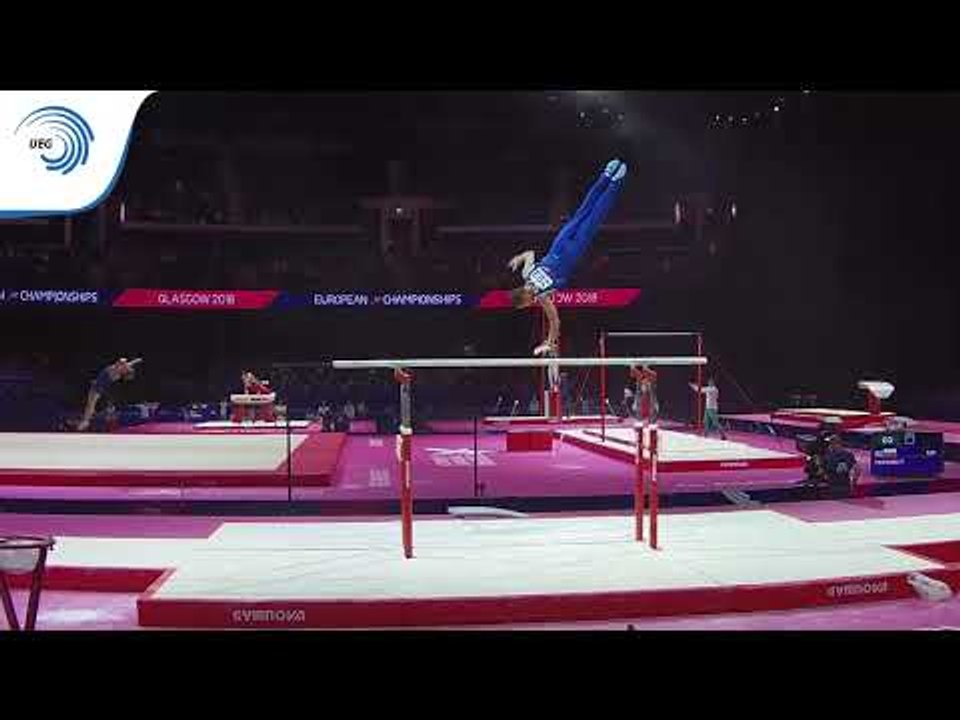 Nazar CHEPURNYI (UKR) - 2018 Artistic Gymnastics Europeans, junior qualification parallel bars