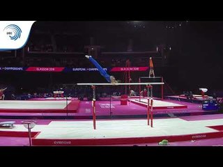 Uri ZEIDEL (ISR) - 2018 Artistic Gymnastics Europeans, junior qualification parallel bars