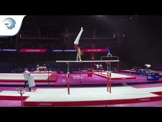 Benedek TOMCSANYI (HUN) - 2018 Artistic Gymnastics Europeans, junior qualification parallel bars
