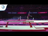 Ksenia KLIMENKO (RUS) - 2018 Artistic Gymnastics Europeans, junior qualification beam