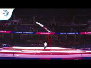 Krisztian BALAZS (HUN) - 2018 Artistic Gymnastics Europeans, junior qualification horizontal bar