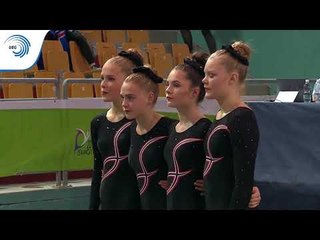 Norway - 2016 TeamGym Europeans, junior women's team final