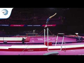 Ondine ACHAMPONG (GBR) - 2018 Artistic Gymnastics Europeans, junior qualification bars
