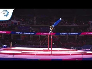Ron PYATOV (ISR) - 2018 Artistic Gymnastics Europeans, junior qualification horizontal bar