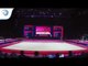 Asia D'AMATO (ITA) - 2018 Artistic Gymnastics Europeans, junior qualification floor