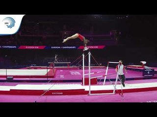 Lorena BOEHMBERGER (AUT) - 2018 Artistic Gymnastics Europeans, junior qualification bars