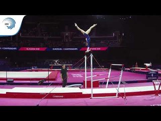 Jasmina HNILICOVA (CZE) - 2018 Artistic Gymnastics Europeans, junior qualification bars