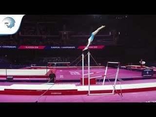 Chiara CASTELLUCCI (LUX) - 2018 Artistic Gymnastics Europeans, junior qualification bars