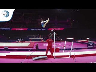 Wiktoria GIEMZA (POL) - 2018 Artistic Gymnastics Europeans, junior qualification bars