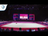 Margaux DAVELOOSE (BEL) - 2018 Artistic Gymnastics Europeans, junior qualification floor