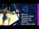 REPLAY: 2016 Rhythmic Europeans, junior qualifications group C ball and clubs - Holon (ISR)