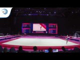 Lola SCHLEICH (LUX) - 2018 Artistic Gymnastics Europeans, junior qualification floor