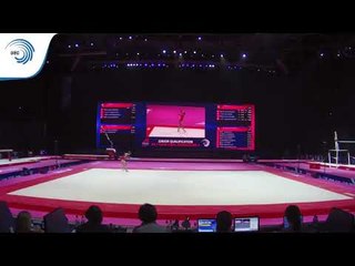 Stacy BERTRANDT (BEL) - 2018 Artistic Gymnastics Europeans, junior qualification floor