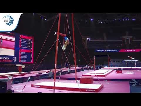 Zhora SMBATYAN (ARM) - 2018 Artistic Gymnastics Europeans, junior qualification rings