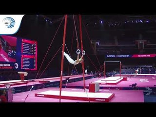 Jacob KARLSEN (NOR) - 2018 Artistic Gymnastics Europeans, junior qualification rings