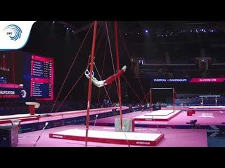 Download Video: Pawel KASKOW (POL) - 2018 Artistic Gymnastics Europeans, junior qualification rings