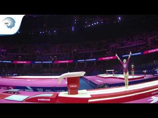 Ksenia KLIMENKO (RUS) - 2018 Artistic Gymnastics Europeans, junior qualification vault