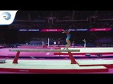 Elena USAKOVA (SVK) - 2018 Artistic Gymnastics Europeans, junior qualification beam