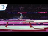 Chiara CASTELLUCCI (LUX) - 2018 Artistic Gymnastics Europeans, junior qualification beam