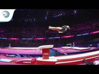 Alice D'AMATO (ITA) - 2018 Artistic Gymnastics Europeans, junior qualification vault