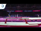 Sarah HALVORSEN (NOR) - 2018 Artistic Gymnastics Europeans, junior qualification beam