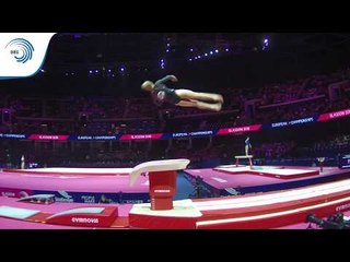 Asia D'AMATO (ITA) - 2018 Artistic Gymnastics Europeans, junior qualification vault