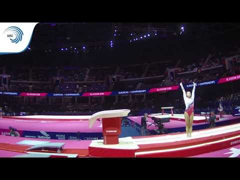 Raya APOSTOLOVA (BUL) - 2018 Artistic Gymnastics Europeans, junior qualification vault