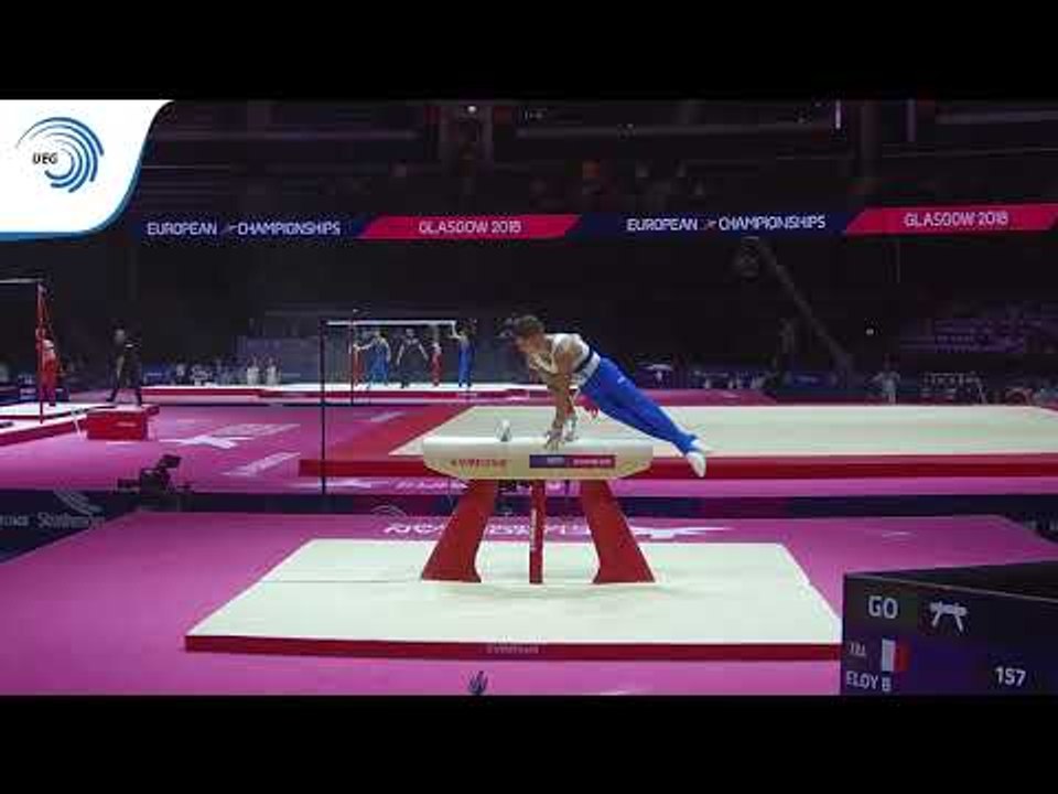 Bastien ELOY (FRA) - 2018 Artistic Gymnastics Europeans, junior qualification pommel horse