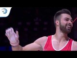 Oliver HEGI (SUI) - 2018 Artistic Gymnastics European Champion, horizontal bar