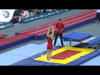 Wannes GEENS (BEL) - 2018 Double Mini-Trampoline Europeans, final