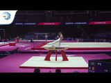 Nicola CUYLE (BEL) - 2018 Artistic Gymnastics Europeans, junior qualification pommel horse