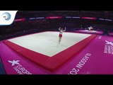 Raman ANTROPAU (BLR) - 2018 Artistic Gymnastics Europeans, junior qualification floor