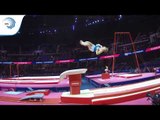 Agust DAVIDSSON (ISL) - 2018 Artistic Gymnastics Europeans, junior qualification vault